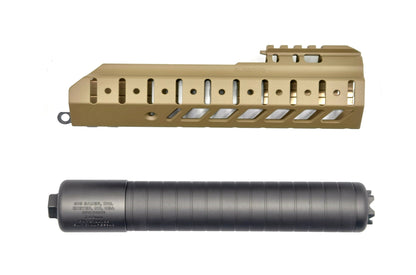 Toxicant Accessory TYPE-C VIRTUS LVAW Rail With Suppressor